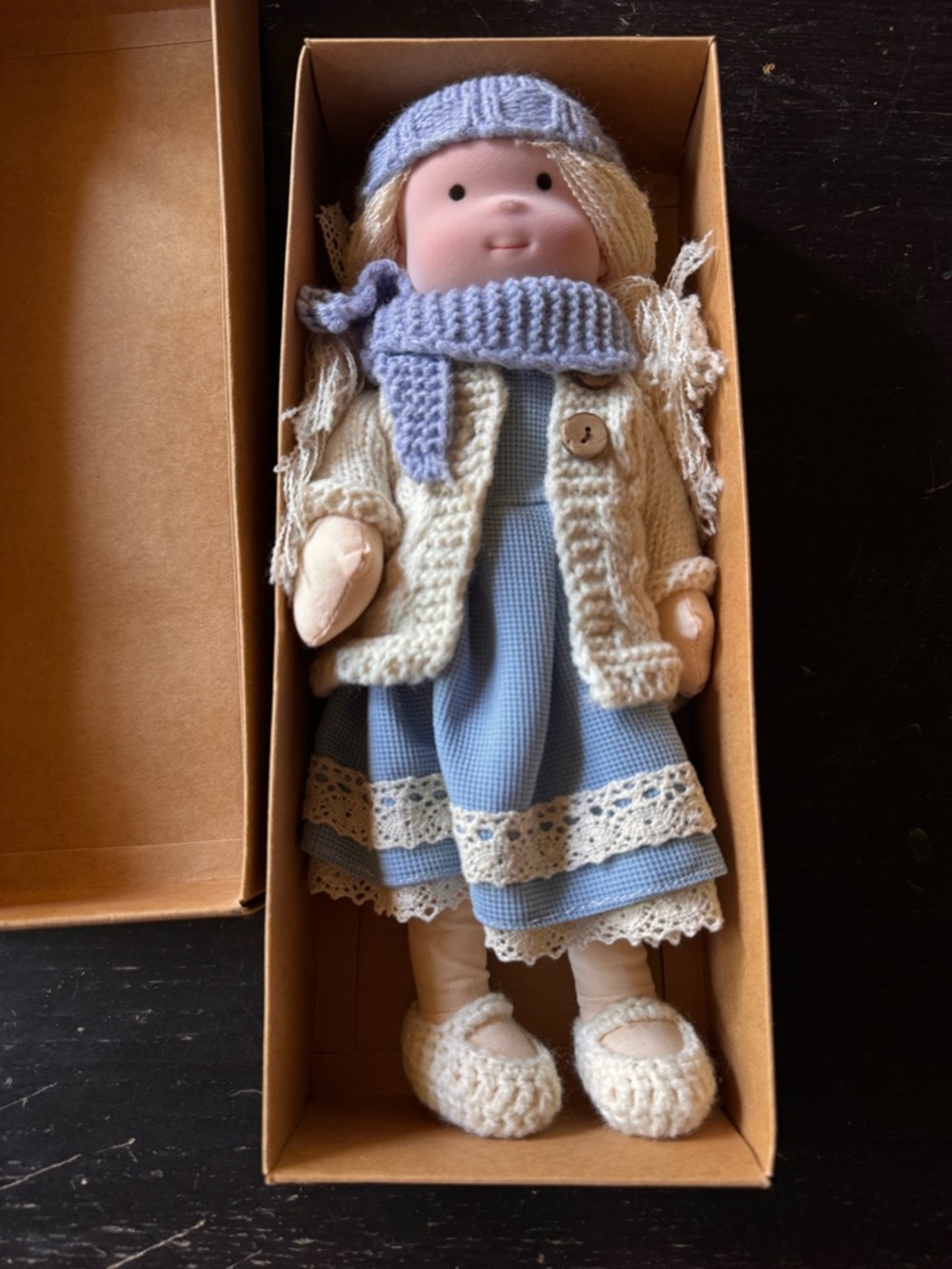 Waldorf style doll new in box Evgeniya Elizarova